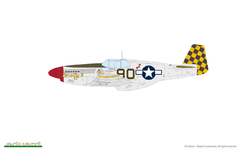 Imagem do P-51B Mustang Birdcage Canopy 1/48 - Edição Profipack Eduard 82107