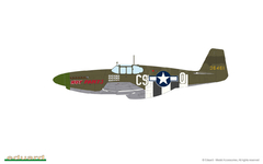 P-51B Mustang Birdcage Canopy 1/48 - Edição Profipack Eduard 82107 na internet