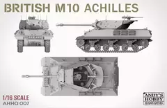 Achilles M10 IIc Tank Destroyer 1/16 - Andy Hobby HQ 007 na internet