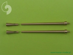 Canos de canhão alemão 3,7 cm Flak 18 gun barrels (2 pç.) 1/48 - AM 48-024