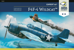 F4F-4 Wildcat Expert Set 1/72 - Arma Hobby 70047