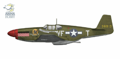 P-51B Mustang 1/72 - Edição Deluxe Arma Hobby 70069 - loja online