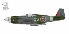 P-51B Mustang 1/72 - Edição Deluxe Arma Hobby 70069