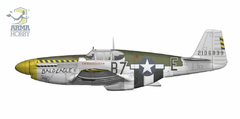P-51B Mustang 1/72 - Edição Deluxe Arma Hobby 70069 - comprar online