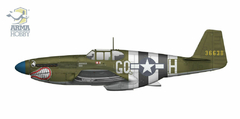 P-51B Mustang 1/72 - Edição Deluxe Arma Hobby 70069 na internet