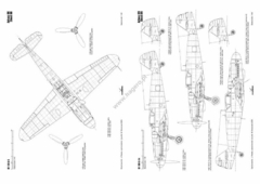 Bf 109 G/K Vol. II (sem decal) - Kagero 3022 - loja online