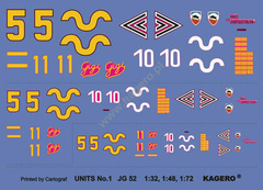 JG 52 Ases do Front Oriental (com decais) - Kagero 97001 - comprar online