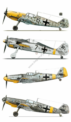 JG 51 "Mölders" (com decais) - Kagero 97004