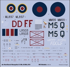 de Havilland Mosquito B Mk. IX / XVI 1/32 - HKM 1E16 - loja online