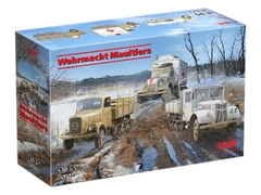 Maultiere der Wehrmacht 1/35 - Triplo Combo ICM DS3522 - loja online