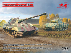 Panzerwaffe Steel Cats - Panther e Königstiger 1/35 - Dual Combo ICM DS3524