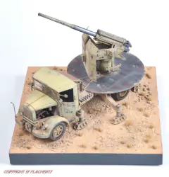 Autocannone 3Ro c/ canhão anti-aéreo 90/53 90 mm 1/35 - IBG 35063 - comprar online