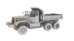 Diamond T 972 Dumptruck – Softcab 1/72 - IBG 72087 - Hey Hobby - Modelismo Extraordinário