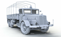 Faun L900 Hardtop 2 em 1 1/35 - Das Werk 35001 - Hey Hobby - Modelismo Extraordinário