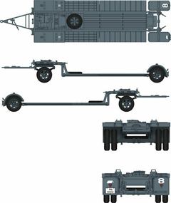 Sonderanhänger Sd.Ah. 115 Tank Trailer 1/35 - Das Werk 35002 - comprar online