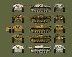 StuG III Ausf. G / StuH 42 2 em 1 c/ Zimmerit 1/35 - Das Werk 35021 - comprar online