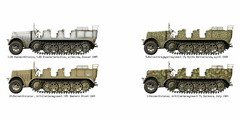 Sd.Kfz. 7 Mtl. Zgkrwg. 8t c/ tripulação 1/35 - Das Werk 35037 - Hey Hobby - Modelismo Extraordinário