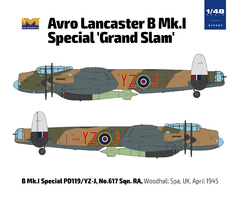 Avro Lancaster B Mk. I Special Grand Slam 1/48 - HKM 1F007 - comprar online
