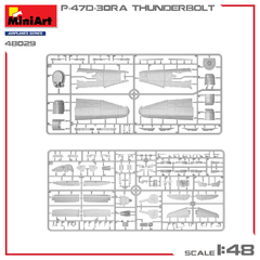 P-47D-30RA Thunderbolt 1/48 - Edição Avançada MiniArt 48029 - Hey Hobby - Modelismo Extraordinário