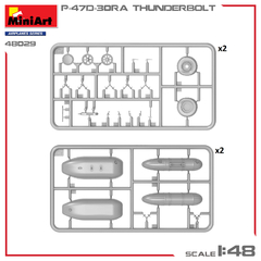 Imagem do P-47D-30RA Thunderbolt 1/48 - Edição Avançada MiniArt 48029