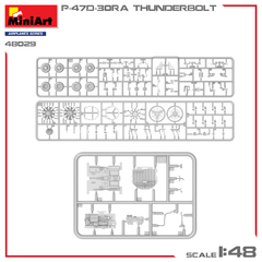 P-47D-30RA Thunderbolt 1/48 - Edição Avançada MiniArt 48029