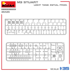 M3 Stuart "Early" 1/35 - MiniArt 35425 - loja online