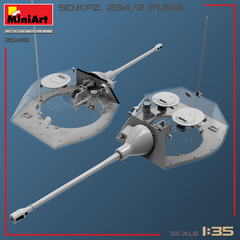 Imagem do Sd.Kfz. 234/2 Puma 1/35 - MiniArt 35419