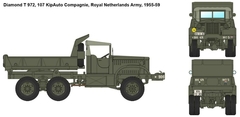 Diamond T 972 Dumptruck – Softcab 1/72 - IBG 72087 - loja online