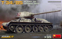 T-34/85 c/ interior Fábrica 112. Primavera 1944 1/35 - MiniArt 35294