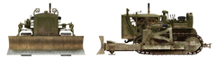 U.S. ARMY BULLDOZER 1/35 - MiniArt 35195 - comprar online