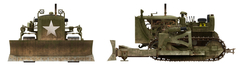 U.S. ARMY BULLDOZER 1/35 - MiniArt 35195 - Hey Hobby - Modelismo Extraordinário