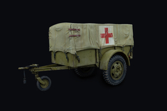 G-518 US 1t CARGO TRAILER c/ Lona “BEN HUR” 1/35 - MiniArt 35443 na internet