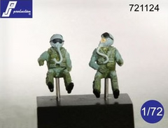 Dois Pilotos F-16/F-18 1/72 - Resina PJP 721124
