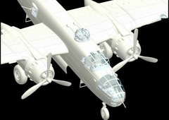 North American B-25J Mitchell Glass Nose over MTO 1/32 - HKM 1E24 - Hey Hobby - Modelismo Extraordinário