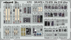 He 219 Uhu Dragon 1/72 - Photo-Etch Zoom SS670
