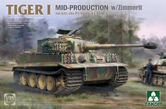 TIGER I c/ figura Otto Carius- BIG BOX Triplo Combo 1/35 - Takom 2200W - comprar online