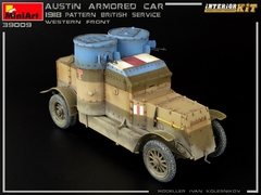AUSTIN ARMOURED CAR 1918 - Serviço Inglês no Fronte Ocidental 1/35 - MiniArt 39009 - Hey Hobby - Modelismo Extraordinário