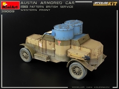 AUSTIN ARMOURED CAR 1918 - Serviço Inglês no Fronte Ocidental 1/35 - MiniArt 39009 na internet