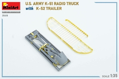 Radio Truck K-51 US Army c/atrelado K-52 1/35 - MiniArt 35418