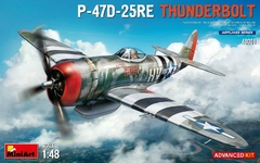 P-47D-25RE Thunderbolt 1/48 - Edição Avançada MiniArt 48001