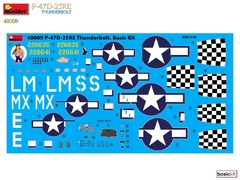 P-47D-25RE Thunderbolt 1/48 - Edição Básica MiniArt 48009 - comprar online