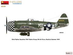 P-47D-25RE Thunderbolt 1/48 - Edição Básica MiniArt 48009 - loja online