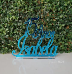 Topo de Bolo Espelhado