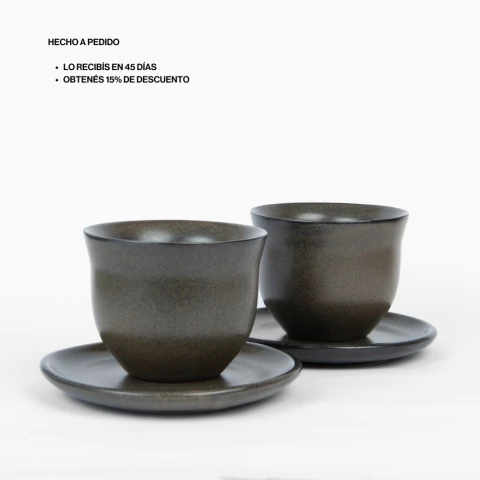 Dos Tazas Térmicas - 90ml - comprar online