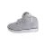 Botita para niños con abrojo gris zapatilla