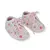 Zapatilla bebe Josefa floreada color natural