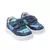 Zapatilla Cami azul camuflada con abrojo para niños