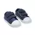 Zapatilla para niños azul jean de lona