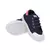 Zapatilla para niños y niñas azul marino de lona