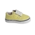 Zapatilla de lona amarilla para niños y niñas